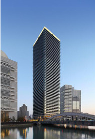 大阪市北区中之島６丁目の中古マンションの外観