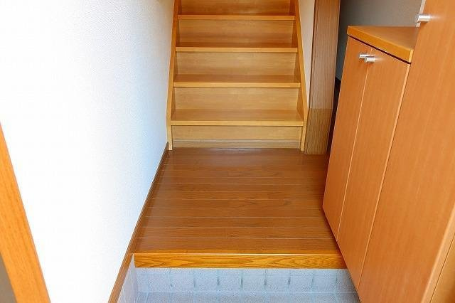 シャンティ北小田　Аの玄関