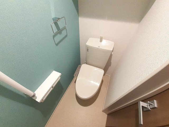 エピナール土浦１のトイレ|シンプルで使いやすいトイレです