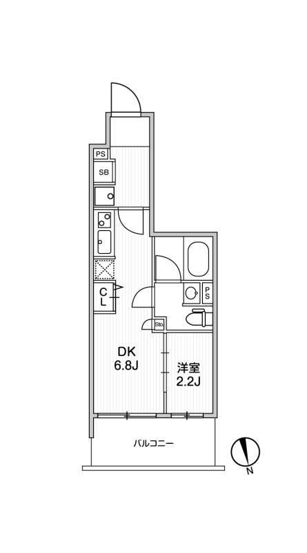 リテラス南千住サウスの間取り|間取り