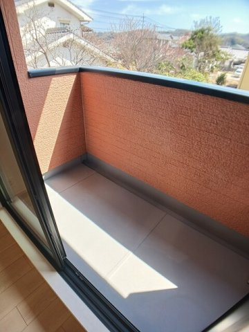 コーラル　さくらのバルコニー|広々としたバルコニーです