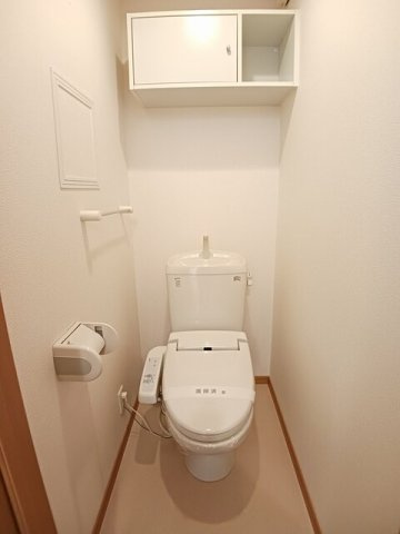 ハピネスコート　Ａのトイレ|コンパクトで使いやすいトイレです