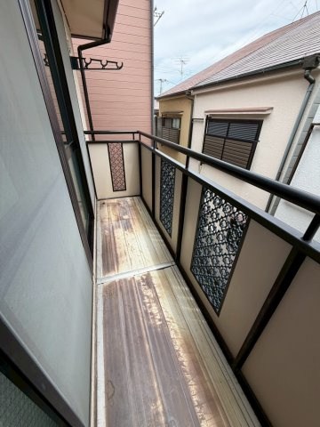 セジュール魚崎のバルコニー