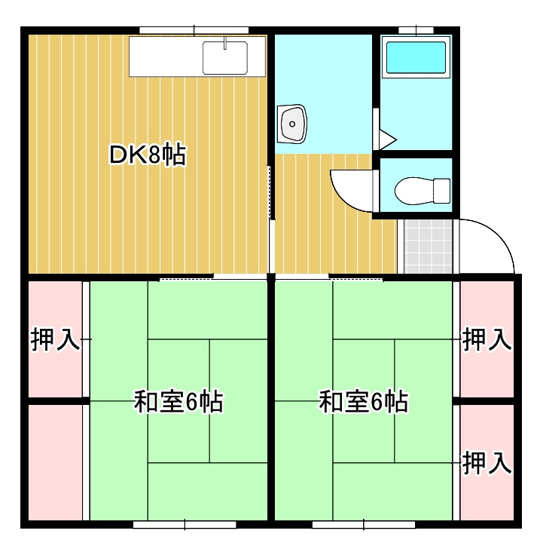 【間取り】 | ロイヤルコーポ | ロイヤルコーポ(Good Home)