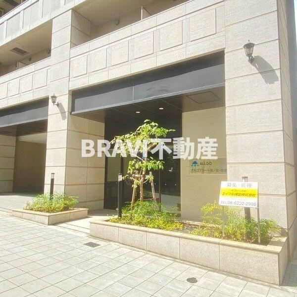 オルゴグラート森ノ宮南館のエントランス