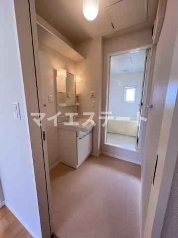【洗面所】 | リバーパークタウンB | 別部屋写真
