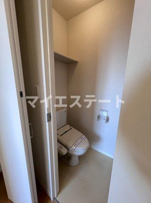 【トイレ】 | リバーパークタウンB | 別部屋写真