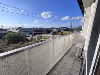 【バルコニー】 | リバーパークタウンB | 別部屋写真