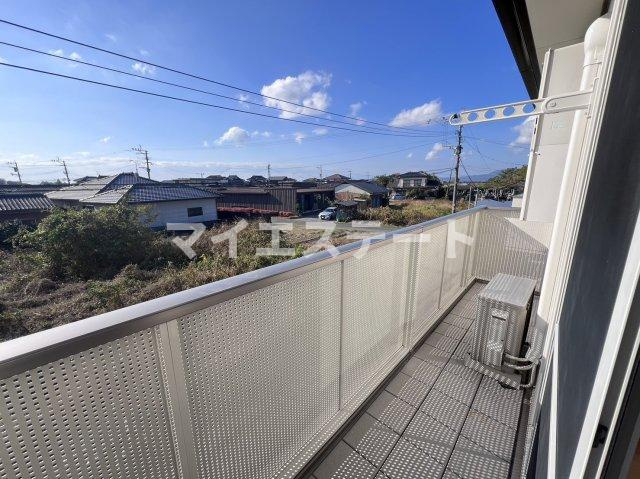 【バルコニー】 | リバーパークタウンB | 別部屋写真