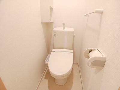 【トイレ】 | プロムナード弐番館 | 清潔感のあるトイレです