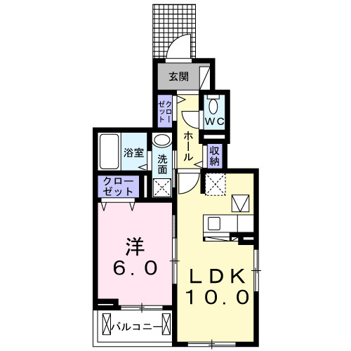 【間取り】 | エルデ　ノース