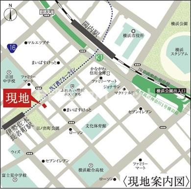 ＫＤＸレジデンス横浜関内【おとり物件なし】#学生・社会人にオススメ！初期費用分割払いOK！の地図