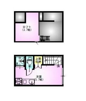 荒川区荒川４丁目のアパート