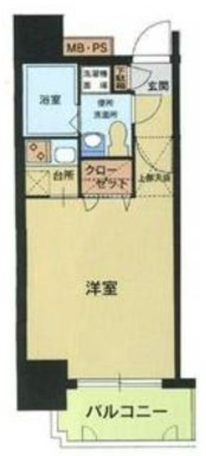 エステート・モア・天神倶楽部の間取り