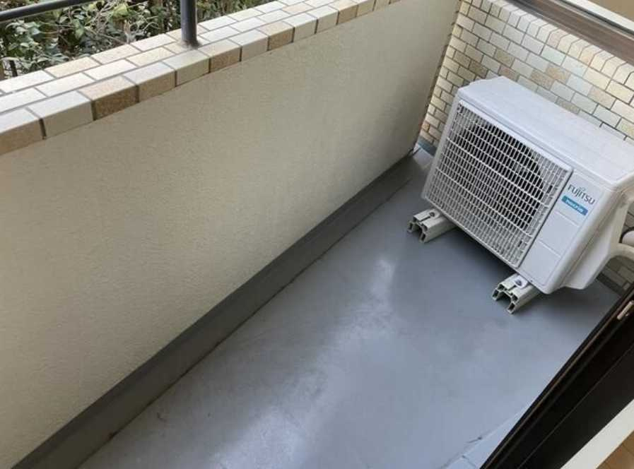 パレ二子玉川　分譲賃貸　振分　ファミリー向けのバルコニー