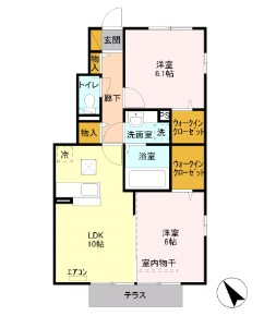 ルミエルＳの間取り