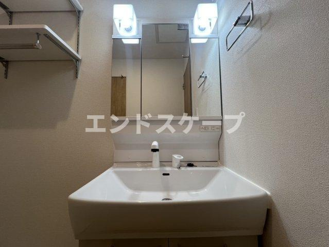 パークアクシス藤岡・Ａの洗面所|高崎、前橋のお部屋探しはエンドスケープまで！お客様の理想お聞かせ下さい♪