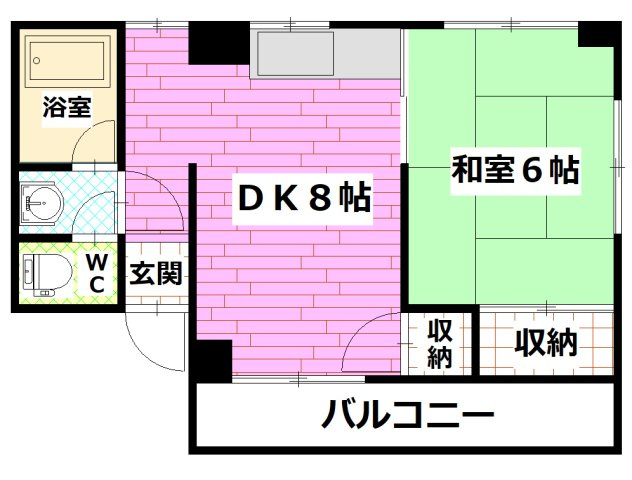 ライブ矢野の間取り