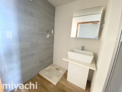 【洗面所】 | ピーススクエア住吉A