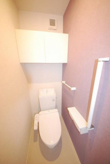 【トイレ】 | ライクスリー　Ⅱ | 落ち着いたトイレです