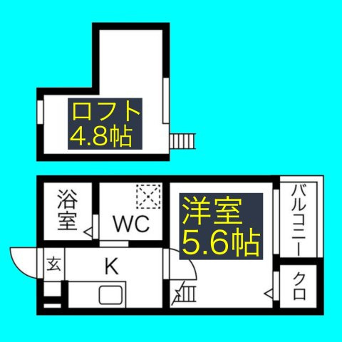 プレンフルIIの間取り