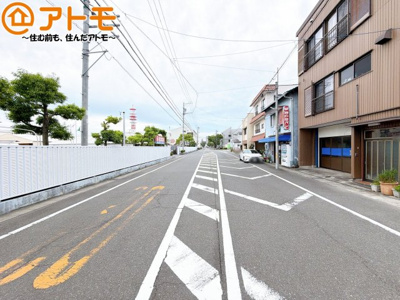 【前面道路含む現地写真】 | 駿河区小黒2期　新築戸建　全1棟