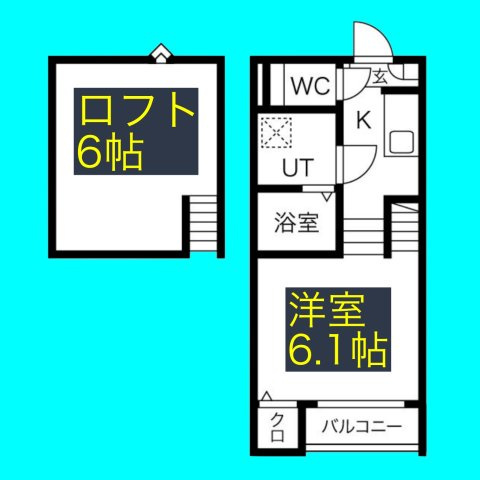 中村ミッドタワー31Fの間取り