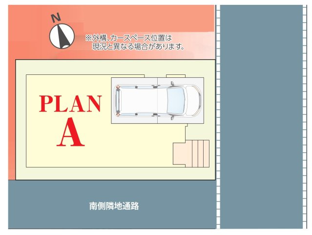 松戸市栄町７丁目新築戸建の区画図|区画配置図