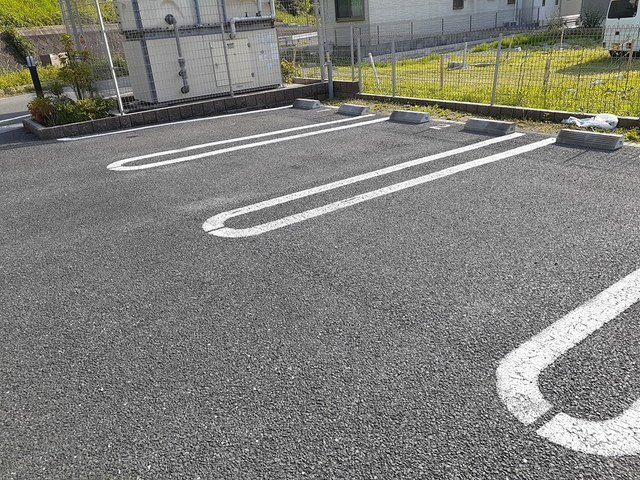 ユーアイハイツ　新家の駐車場|駐車場です