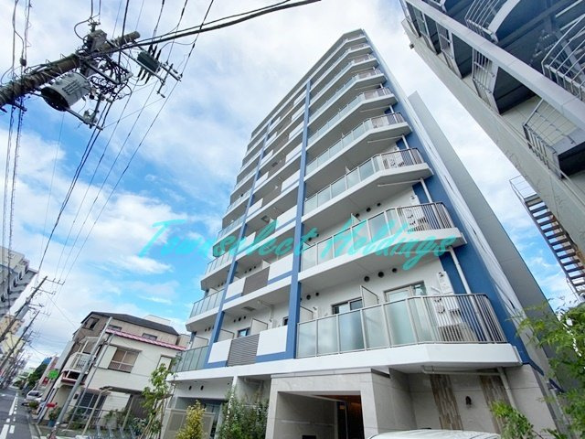平塚市明石町の賃貸マンションの外観