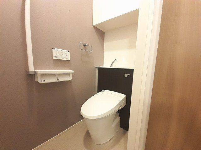 カーサ・ヴェルデ　梶のトイレ|ゆったりとした空間のトイレです