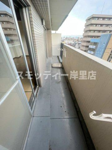 シェーヌパレのバルコニー