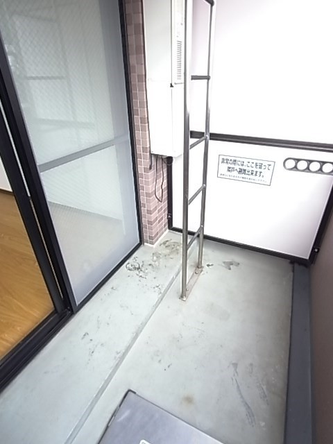 エステムコート神戸西Ⅱのバルコニー