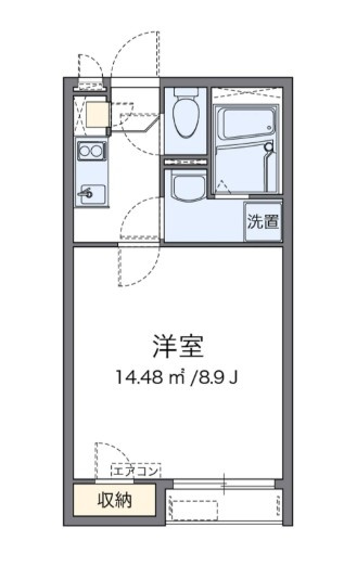 クレイノビュートップ相原の間取り