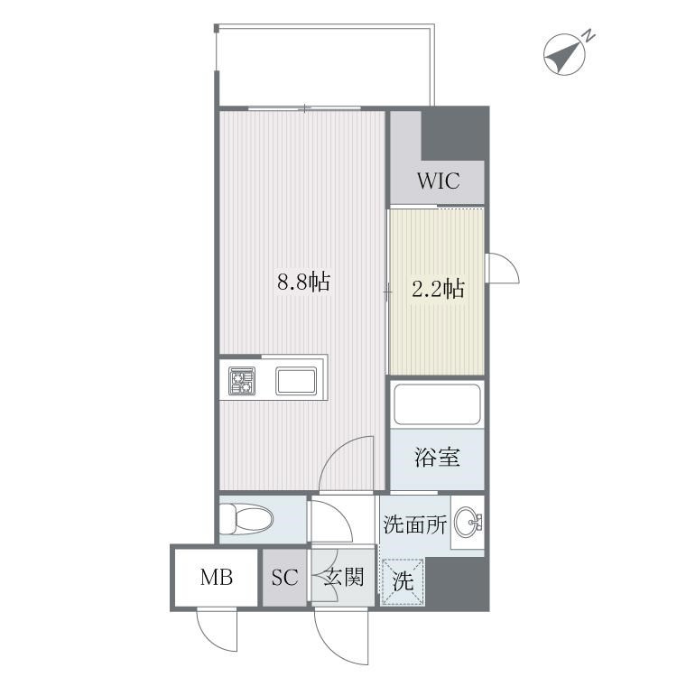 アルティザ平尾の間取り