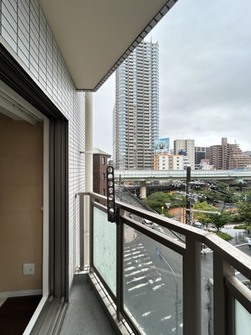 モンサンミッシェル北浜のバルコニー