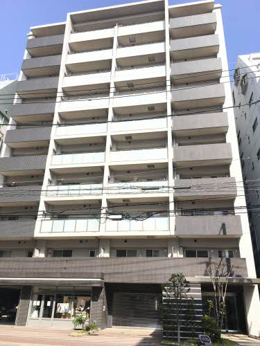 福岡市中央区大名２丁目の賃貸マンションのエントランス