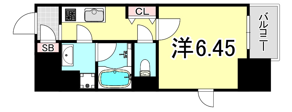Luce Kujonishiの間取り