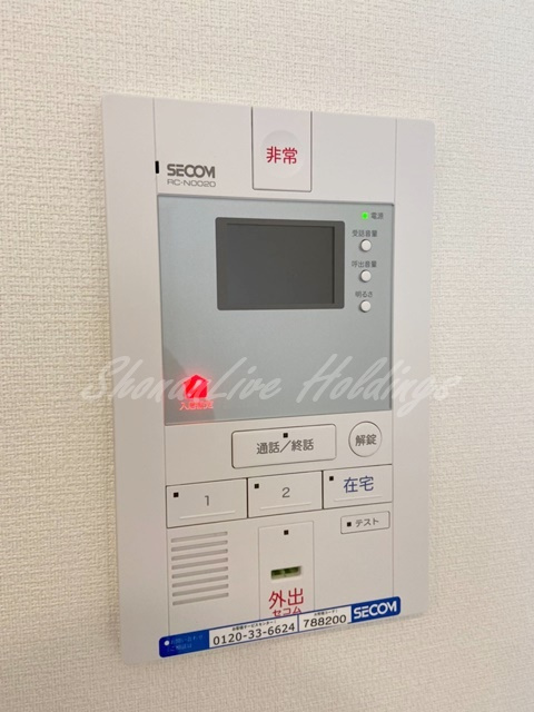藤沢市下土棚のアパートのセキュリティ