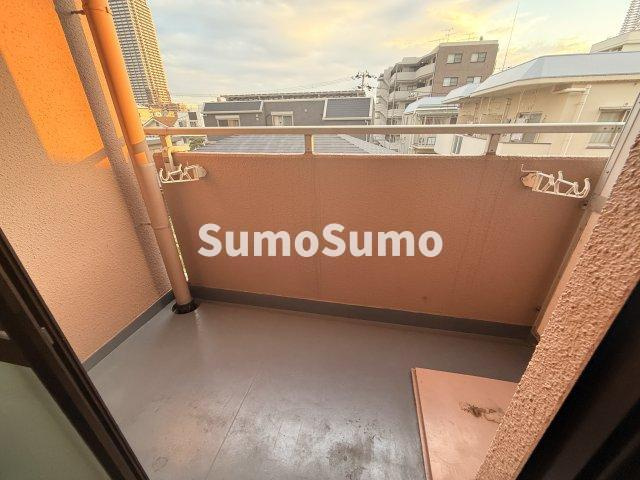 御影オークマンションのバルコニー