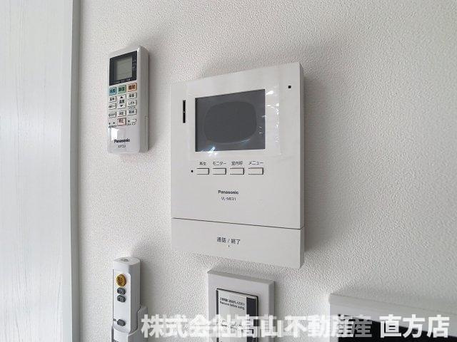 直方市大字感田のアパートのセキュリティ