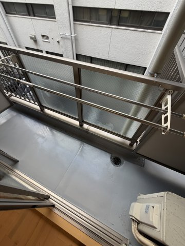 クレアドル須磨のバルコニー