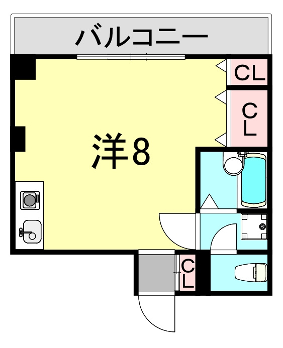 グランツ御影の間取り