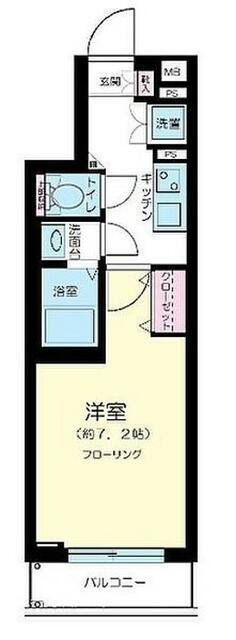 ドルチェ目黒ウエストの間取り| 
