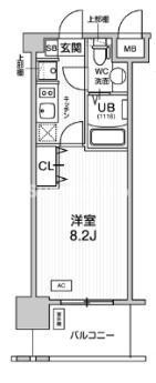 アプリーレ神戸元町の間取り