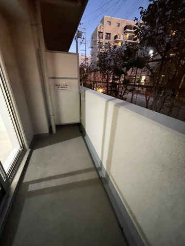 エル・セレーノ石屋川のバルコニー