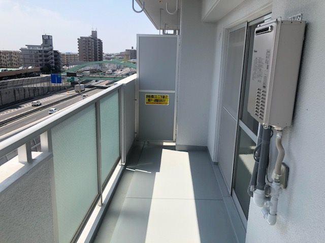 クィーンヒルズのバルコニー