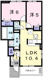 【間取り】 | エアリーⅡ