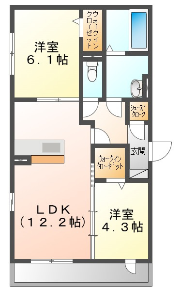 アルタ・レジデの間取り