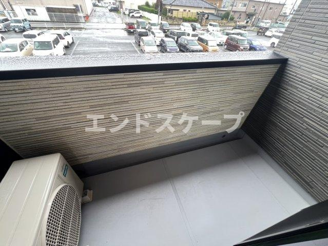 パークアクシス藤岡・Ａのバルコニー|高崎、前橋のお部屋探しはエンドスケープまで！お客様の理想お聞かせ下さい♪